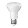 E27 LED ampoule, R63, blanche-chaude (2700 K), 8 W, 750lm, mate